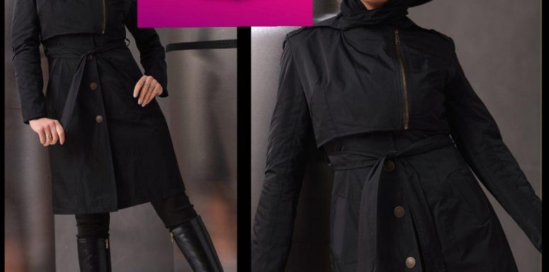 بارانی زنانه ژیله زیپدار بارانی زنانه ژیله زیپدار