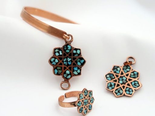 نیم ست فیروزه نیم ست فیروزه