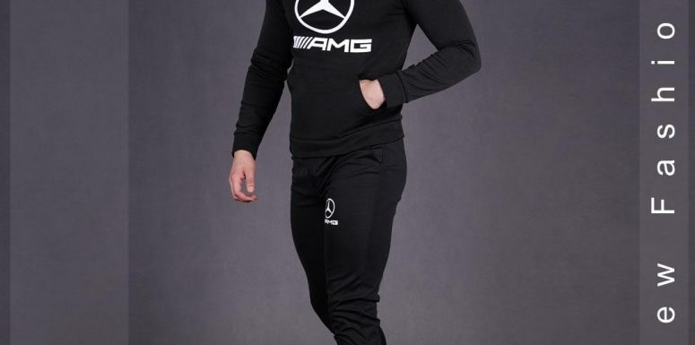 ست سویشرت و شلوار بنز مدل AMG 