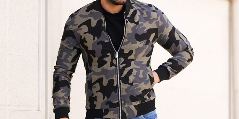 کاپشن مردانه ارتشی gedas 