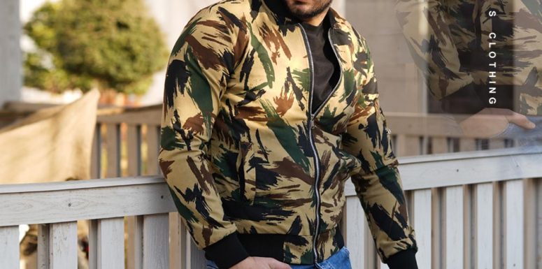 کاپشن مردانه ارتشی Herz کاپشن مردانه ارتشی Herz