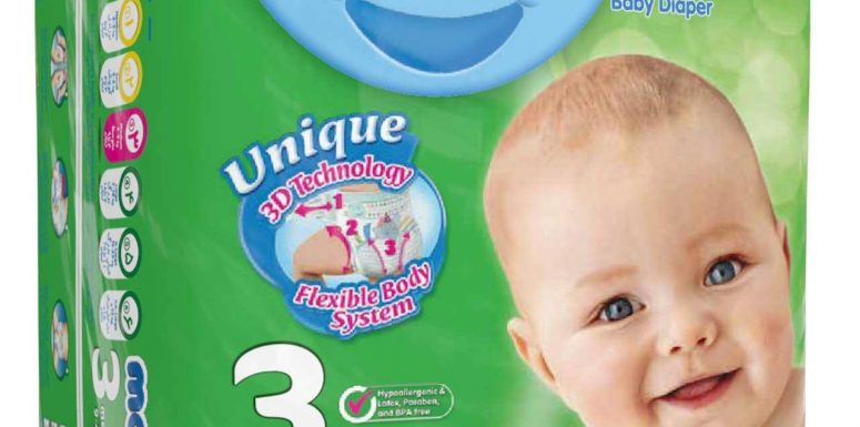 پوشک مولفیکس سایز 3 بسته 14 عددی 