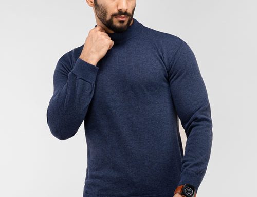 بافت مردانه Marta سرمه ای بافت مردانه Marta سرمه ای