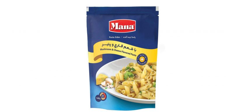 پاستا نیمه آماده با طعم قارچ و پنیر مانا پاستا نیمه آماده با طعم قارچ و پنیر مانا