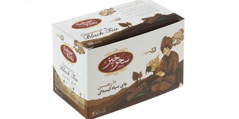 چای سیاه کیسه‌ای دارچین سحرخیز 