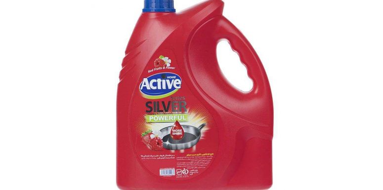 مایع ظرفشویی اکتیو مدل Red Fruits and Flower 