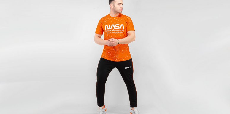 ست تیشرت و شلوار مردانه Nasa 