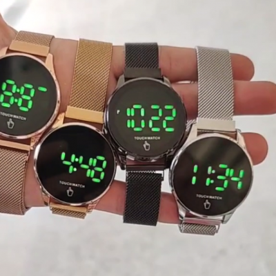 ساعت مگنتی صفحه گرد