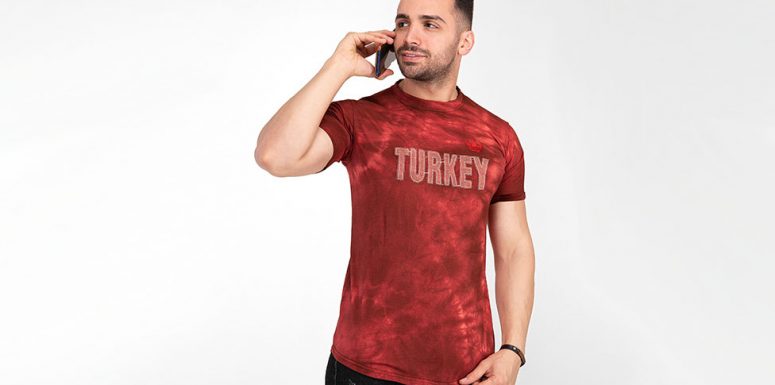 تیشرت مردانه Adidas زرشکی 