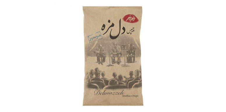 چیپس مزمز با طعم موسیر – 180 گرم چیپس مزمز با طعم موسیر – 180 گرم