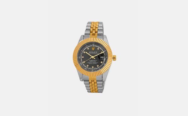 ساعت مچی مردانه Rolex صفحه مشکی 