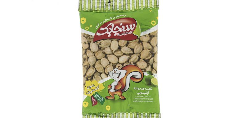 تخمه هندوانه سنجابک با طعم آبلیمو 