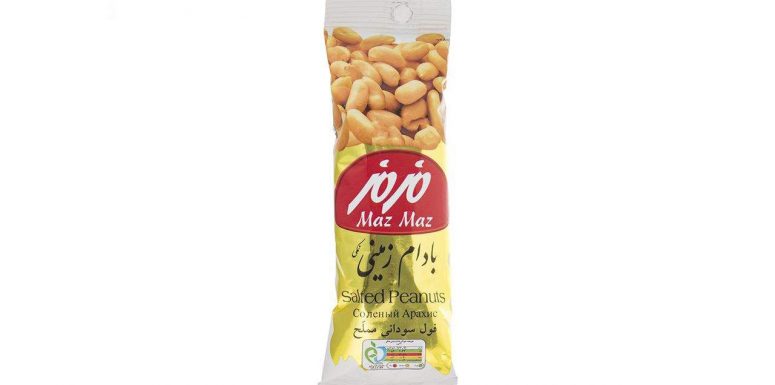 بادام زمینی نمکی مزمز 