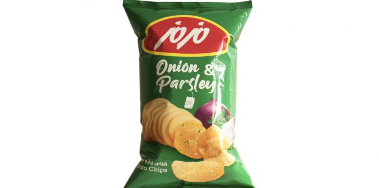 چیپس پیاز و جعفری مزمز – 105 گرم چیپس پیاز و جعفری مزمز – 105 گرم