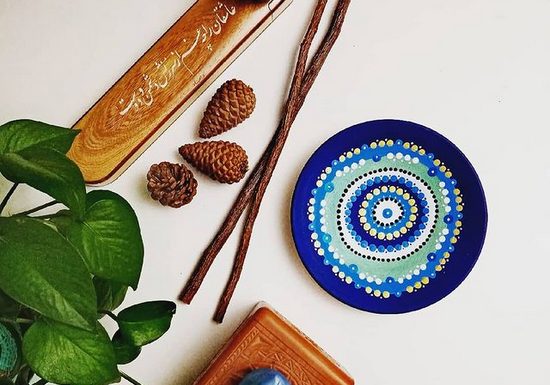 دیوارکوب سفالی کد 21  دیوارکوب سفالی کد 21