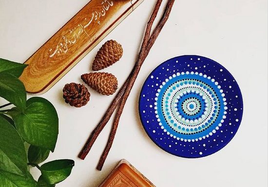 دیوارکوب سفالی کد 22  دیوارکوب سفالی کد 22