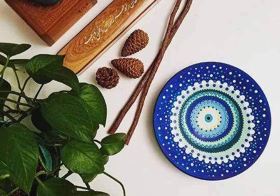 دیوارکوب سفالی کد 24 