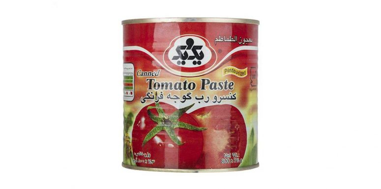 رب گوجه فرنگی یک و یک – وزن 800 گرم 