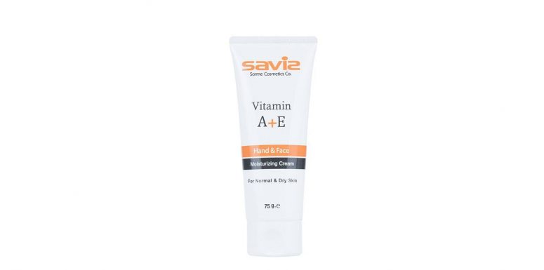 کرم مرطوب کننده دست و صورت ساویز مدل Vitamin A+E 