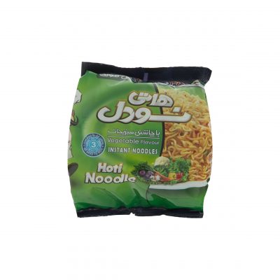 نودل هاتی کارا با طعم سبزیجات – بسته 5 عددی