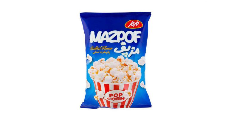 پاپ کورن نمکی مزپف مزمز پاپ کورن نمکی مزپف مزمز