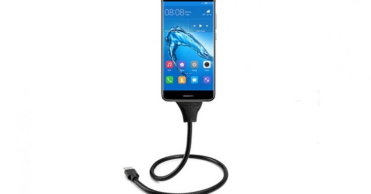 کابل شارژ استند دار Flexible Metal Cable 