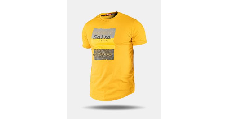 تیشرت مردانه Salsa زرد 