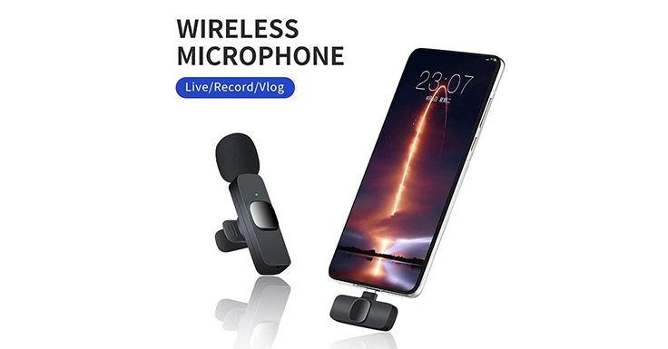 میکروفن یقه ای موبایل مدل K8 میکروفن یقه ای موبایل مدل K8