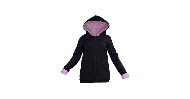 سویشرت زنانه کلاه خز صورتی سویشرت زنانه کلاه خز صورتی