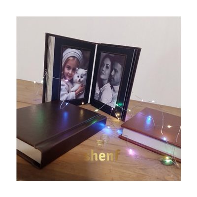 چاپ آلبوم عکس – فتوبوک جلد چرمی گالری shenf